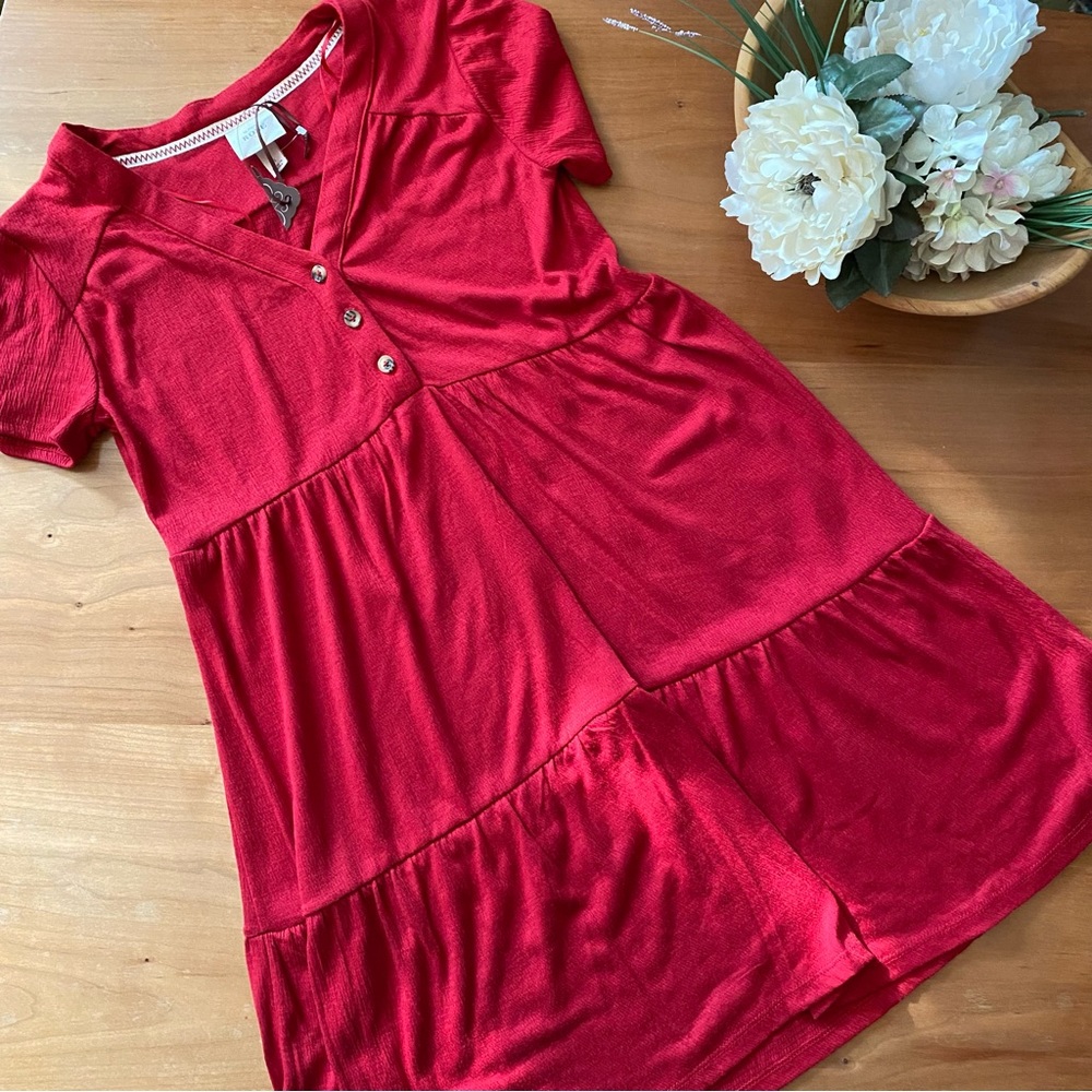 Knox Rose Small Red Dress